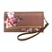 Steve Madden LOGOBAR TRIFOLD Wallet Wristlet COGMULTI