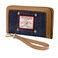 Concept One True Religion Womens ZipAround Mini Wallet with Wrist Strap Dark Denim One Size