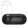 Lckaey Felt Bag Organizer for Backpack Purse Plage Insert Grey