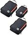 TRIPPED Travel Gear Compression Packing Cubes for Travel 3Piece Lightweight Packing Cubes Set for CarryOn Luggage Backpacks Grey and Orange