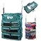 Pack Gear Hanging CarryOn Organizer Our Fitted Hanging Luggage Organizer Perfectly Fits Any Carry On Our Packing Cubes For Travel Use Mesh Windows to Make Finding Clothes Easy Green M