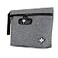 Erozul Orion 11 Travel Storage Money Bag with Combination Lock Water Resistant Bag Pouch Grey
