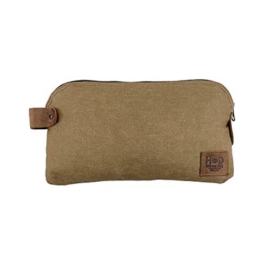 HideDrink Hide Drink Large All Purpose Dopp Kit Utility Bag Waxed Canvas Handmade Fatigue
