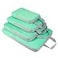 COVAX 4 Set Compression Packing Cubes Travel Luggage Organizers and Storage Packing Cubes Green