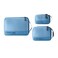 Eagle Creek PackIt Reveal Cube Set Packing Cubes for Compartmentalizing Luggage Durable UltraLightweight WaterResistant Easy Grab Zipper Pull Mesh Windows Blue Dawn XSSM