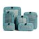 Aerotrunk Compression Packing Cubes for Travel Luggage Organizer Bags Double Zipper Packing Cubes for Suitcases 6Pack Teal