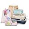 Hitanfe 6 Pcs Compression Packing Cubes for Travel Waterproof Luggage Organizer Washable Storage Bags Set Packaging Cubes for Backpack Travel and CarryOns