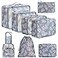 BAGAIL 8 Set Packing Cubes Luggage Packing Organizers for Travel AccessoriesRed Flamingo