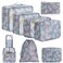BAGAIL 8 Set Packing Cubes Luggage Packing Organizers for Travel AccessoriesRed Flamingo