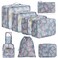 BAGAIL 8 Set Packing Cubes Luggage Packing Organizers for Travel AccessoriesRed Flamingo