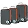 Cipway Compression Packing Cubes Set Ultralight Expandable Travel Packing Organizers for Carry on Luggage Grey 3pcs