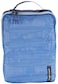 Eagle Creek PackIt Reveal Medium Packing Cubes for Travel Durable WaterResistant Fabric with Angled Zipper Design and Full FrontPanel Mesh Window Az BlueGrey