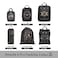 Hitanfe 6 Pcs Compression Packing Cubes for Travel Waterproof Luggage Organizer Washable Storage Bags Set Packaging Cubes for Backpack Travel and CarryOns