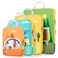 Gonex Compression Packing Cubes 4pcs Expandable Storage Travel Luggage Bags Organizers Travel Cubes for Suitcase Carry On RV