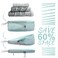 WOOMADA Compression Packing Cubes for Suitcases Travel Essentials 4 Set Expandable Travel Bags Organizer for Luggageturquoise