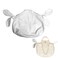 MEYAGO Handmade Bag Insert Organizer for Drawstring Mesh Bucket Bag Inner Insert Organizer MultiFunctional Net Bags Inner Bag L