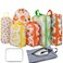 Hitanfe 8 Pcs Compression Packing Cubes Travel for Suitcases Waterproof Luggage Organizer Washable Storage Bags Set for Backpack Travel Packaging Cubes for CarryOns and Storage
