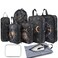 Hitanfe 8 Pcs Compression Packing Cubes Travel for Suitcases Waterproof Luggage Organizer Washable Storage Bags Set for Backpack Travel Packaging Cubes for CarryOns and Storage