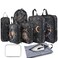 Hitanfe 8 Pcs Compression Packing Cubes Travel for Suitcases Waterproof Luggage Organizer Washable Storage Bags Set for Backpack Travel Packaging Cubes for CarryOns and Storage