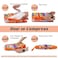 Hitanfe 8 Pcs Compression Packing Cubes Travel for Suitcases Waterproof Luggage Organizer Washable Storage Bags Set for Backpack Travel Packaging Cubes for CarryOns and Storage