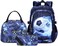 BABUN Boys Backpacks For Elementary Middle School Bookbag Set Kids Heavy Duty Durable Teenage Student Sturdy Waterproof 4Black Soccer Set