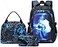 BABUN Boys Backpacks For Elementary Middle School Bookbag Set Kids Heavy Duty Durable Teenage Student Sturdy Waterproof 5Blue Soccer Set