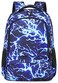 BABUN Boys Backpack for Elementary Kids Bookbag Middle School Bags Heavy Duty Soccer Laptop Durable Waterproof 18 In 5Blue Lightning