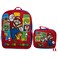 AI ACCESSORY INNOVATIONS Super Mario Brothers 2 Piece Backpack Set Boys Girls 16 School Bag Blue