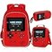 TILYTADLY School Backpack for Boys 3pcs Gamer Boys Backpack with Lunch Box Set for Kids Children Teens Elementary Middle School Students Bag Ages 61817 Video Game Bookbag Travel Back Pack