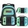 JIRAIKEI Kids Backpack for Boys3pcs Boys Backpack with Lunch Box Set for Children Teens Elementary Middle SchoolGamer Bookbag Ages 618School Bookbag Travel Back Pack17 Large Capacity