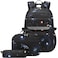 Sugaroom 3pcs Galaxy Backpack for Boys with Lunch Box Kids School Bags Lightweight Bookbags Teens Boys Backpacks for Elementary Middle School