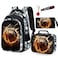 Fitvc School Backpack for Boys 4pcs Basketball Boys Backpack with Lunch Box Set for Kids Children Teens Elementary Middle School 17 Sport Bookbag Travel Back Pack for Age 618