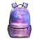 Kwlegh Galaxy Backpack for School Pink Purple Universe Space Bookbag for Girls Boys Lightweight Kids Schoolbag for Preschool Kindergarten Elementary Middle School Daypack