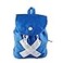 MIUNIKO Unisex Anime Cosplay Tony Chopper Blue Canvas School Backpack Shoulder Bag