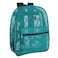 Summit Ridge Mesh Backpacks for Kids Adults School Beach and Travel Colorful Transparent Mesh Backpacks with Padded Straps