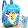 Baby Shark 11 Mini Backpack and Stickers Set Baby Shark School Supplies