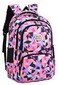 JiaYou Girl Geometric Printed Primary Junior High University School Bag Bookbag Backpack2 Black35 L