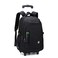 VIDOSCLA Elementary Trolley Backpack Senior High School Rolling Carryon Luggage Book Bag with Wheels for Teens