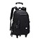VIDOSCLA Black Kids Boys Rolling Backpack Teens Carryon Luggage with Wheels Trolly BookBag for School6 Wheels