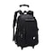 VIDOSCLA Black Kids Boys Rolling Backpack Teens Carryon Luggage with Wheels Trolly BookBag for School2 Wheels