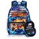 Yirasnezy Video Game Backpack for Boys School Backpack for Kids Boys Girls Game Bookbag for Children Teens Elementary Middle School Students Bookbag Ages 618 Adjustable Large Capacity Gaming Backpacks