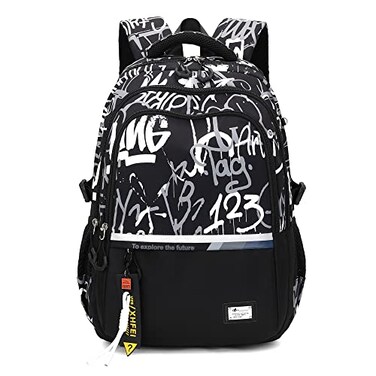 Armbq Kids School Backpack for Boys Casual Bookbags Elementary Middle School Bag Teens Lightweight Travel Backpack