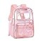 KIDNUO Clear Backpack for GirlsClear Bookbag Heavy Duty Transparent Backpacks for Stadium Events See Through Back Pack for Kindergarten Elementary Middle High School Pink