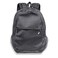 J World New York Mesh Backpack for Adults Transparent SeeThrough BookBag for School Beach Swim Gym Black
