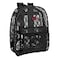 Summit Ridge Mesh Backpacks for Kids Adults School Beach and Travel Colorful Transparent Mesh Backpacks with Padded Straps