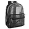 Trail maker Transparent Mesh Backpacks for School Kids Beach Travel Mesh See Through Backpack with Padded Straps Large