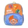AI ACCESSORY INNOVATIONS Blippi Backpack Wow A Dinosaur 14 Kids School Travel Backpack Bag For Toys wRaised Character Designs