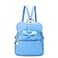 KL928 Girls Bowknot Polka Dot Cute Mini Backpack Small Daypacks Convertible Shoulder Bag Purse for Women Lblue