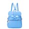 KL928 Girls Bowknot Polka Dot Cute Mini Backpack Small Daypacks Convertible Shoulder Bag Purse for Women Lblue