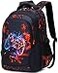 RBYGPL Boys Backpack For Elementary Middle Kids School Bookbag Waterproof School Bags 18 Inch 2Red Game